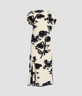 Fil Coupe Poplin Short Sleeve Midi Dress