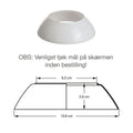 Glas Mellemskærm til PH 2/1