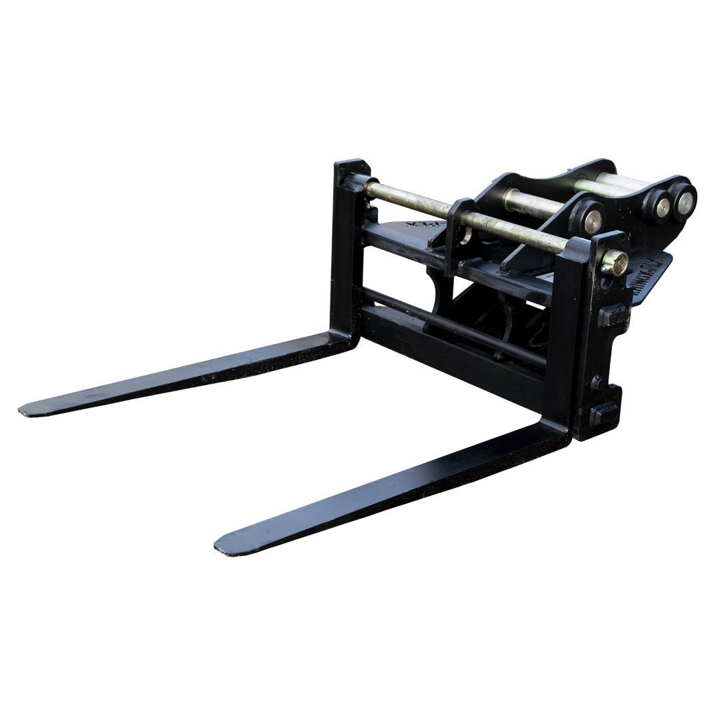 Kobelco SK135 Pallet Forks | Rhinox Group UK