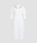 Embellished Shirt Dress