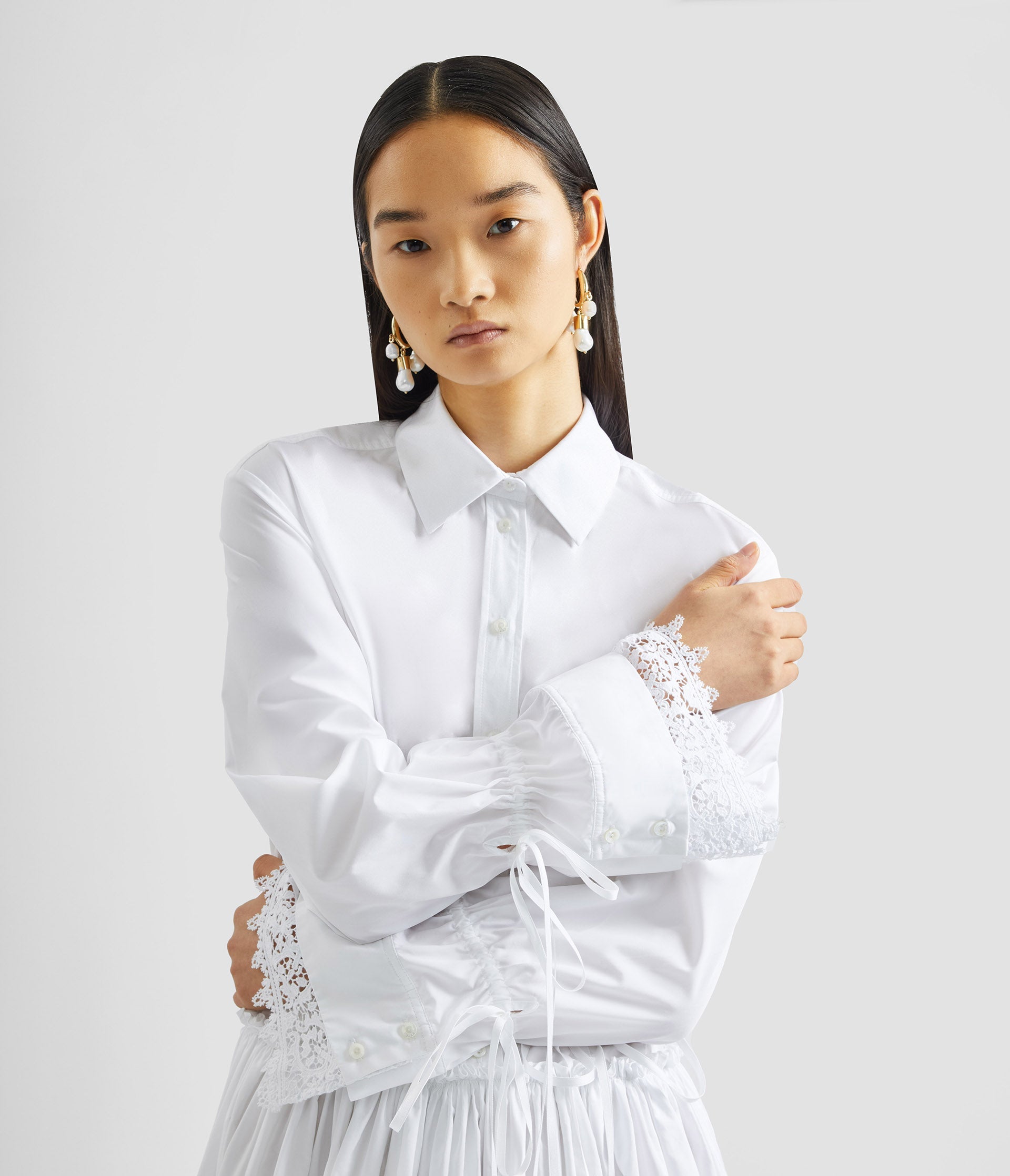 Cotton Poplin Shirt Dress
