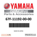 Yamaha - Cover, cylinder head 2 - 67F-11192-00-00