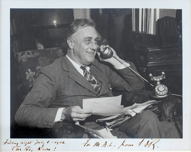 FDR Memorabilia from the Collection of Gary Schulze