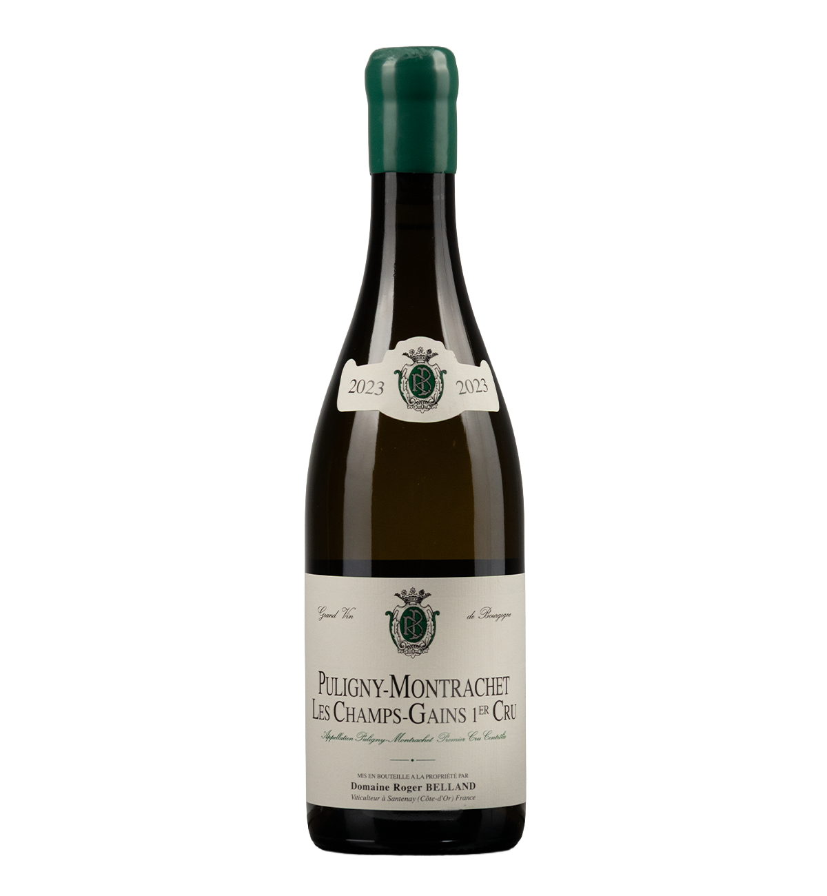 Domaine Roger Belland Puligny Montrachet Les Champs Gains 1er Cru 2023 - Bottle Hero