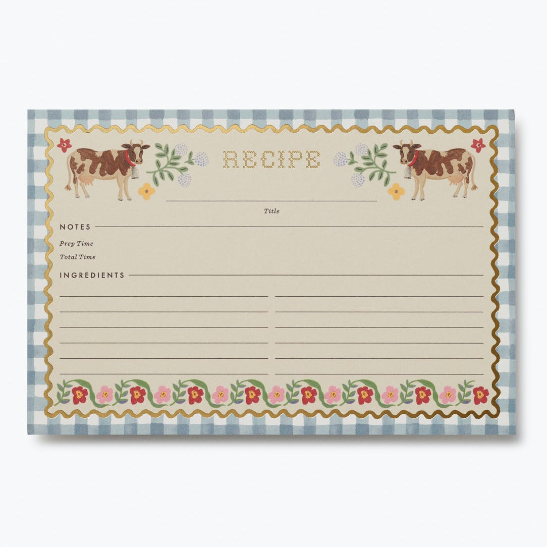 Rifle Paper Co. // Home Sweet Home Recipe Cards