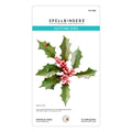 American Holly Etched Dies from the Snow Garden Collection by Susan Tierney-Cockburn