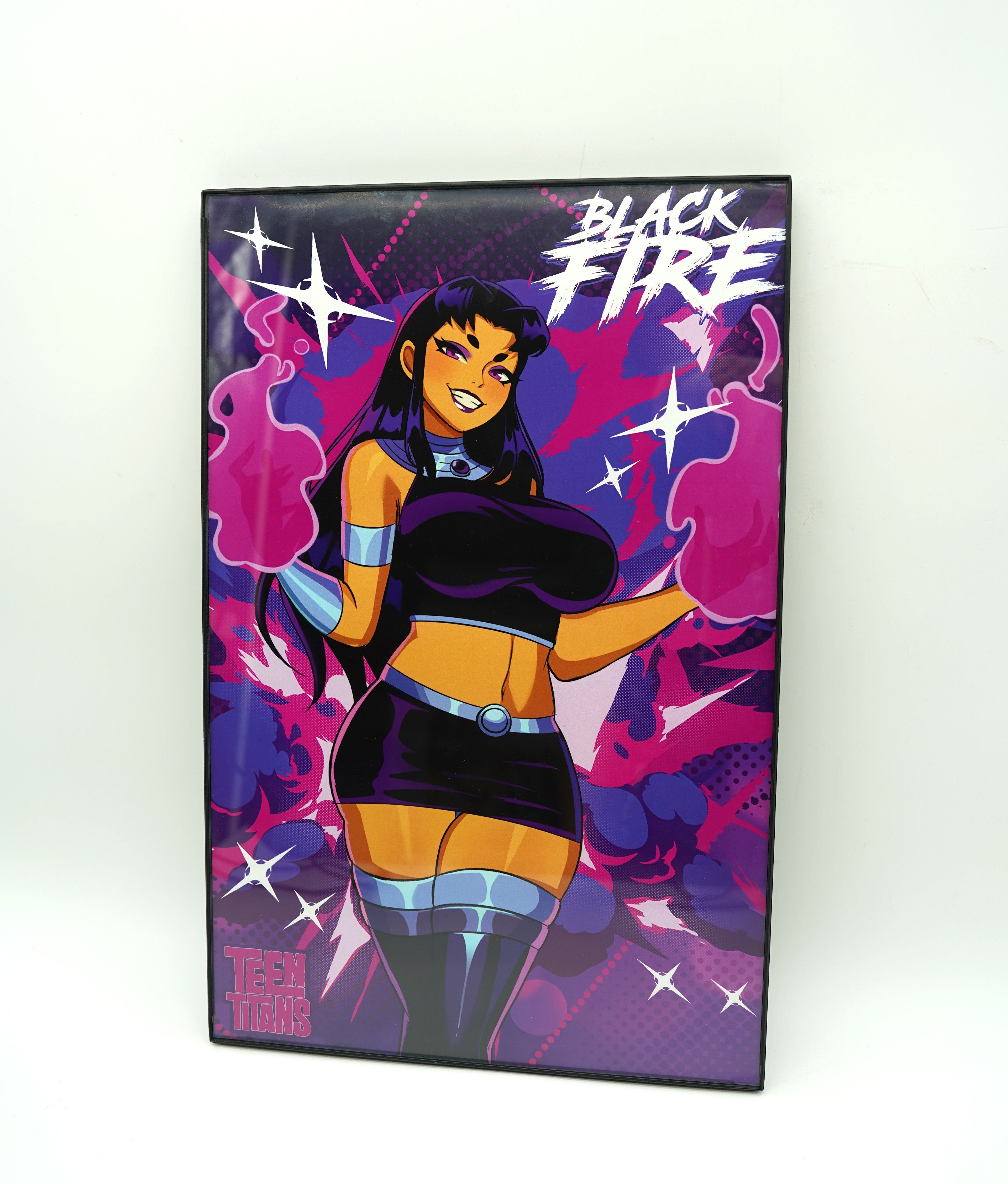 Anime Waifu Blackfire Poster / Wall Banner