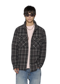 KSUBI Snakebite Shirt - Charcoal Check