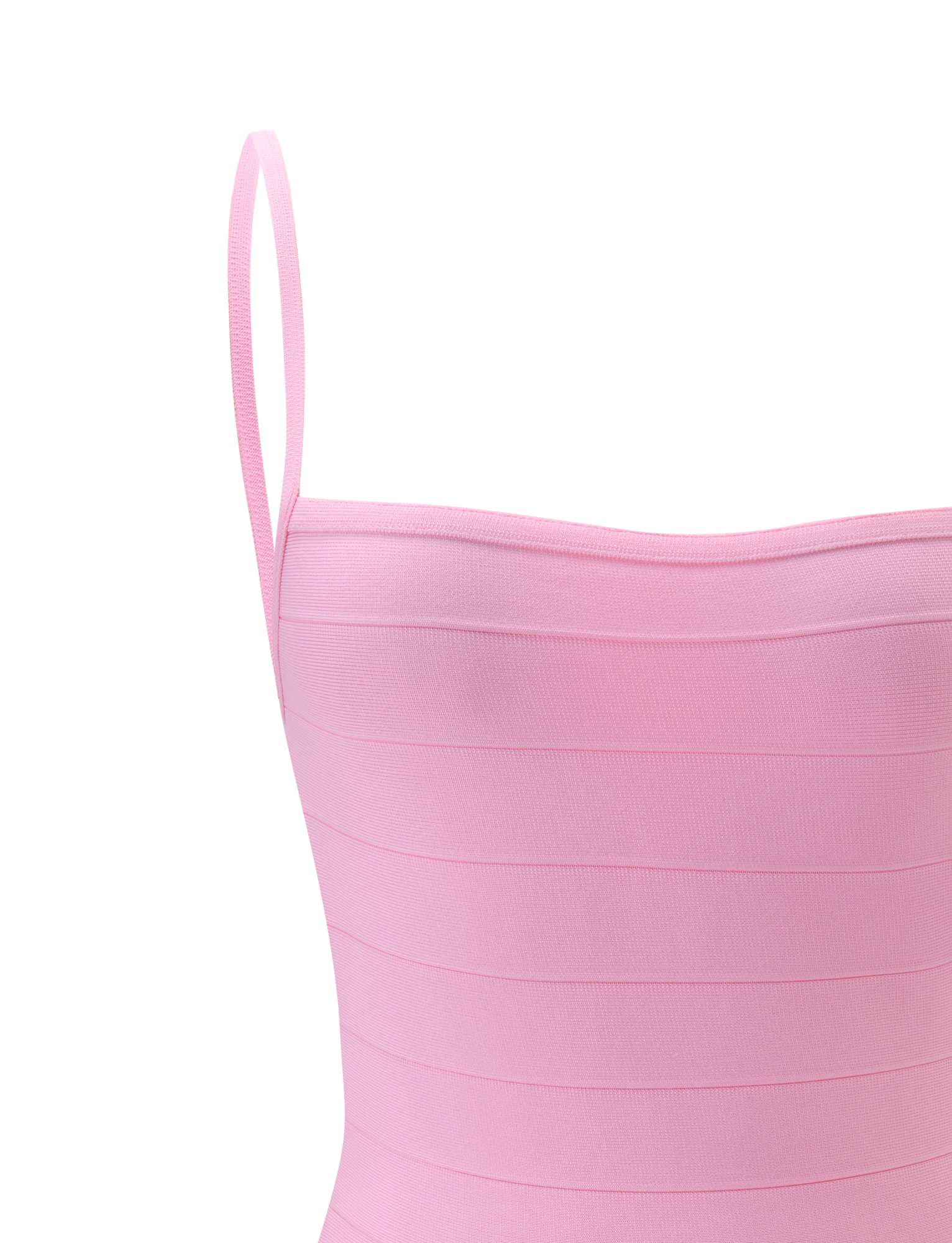 MIDORI MINI BANDAGE DRESS - BABY PINK