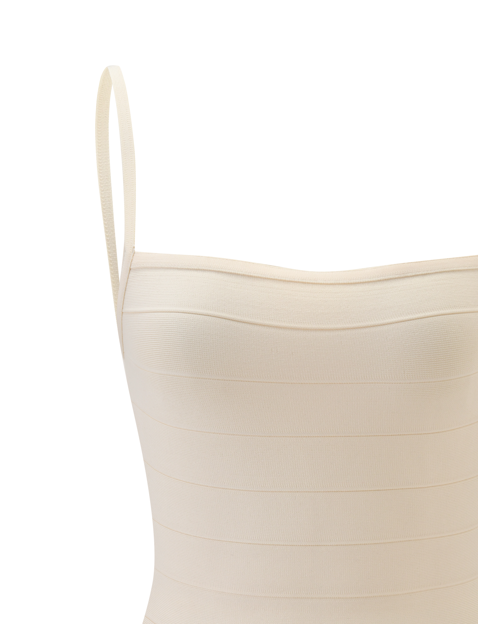 MIDORI MINI BANDAGE DRESS - CREAM