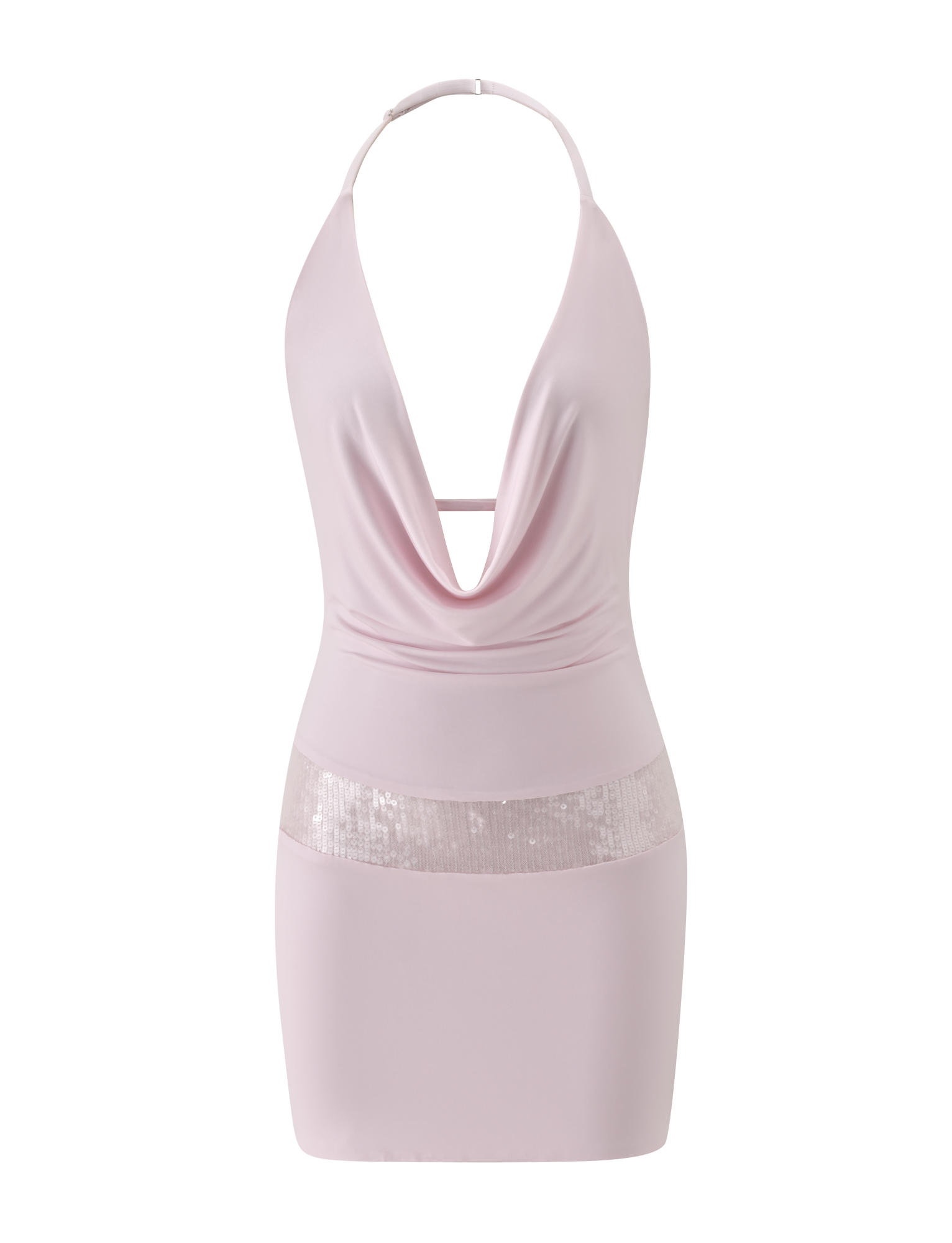 THARA MINI DRESS - BABY PINK