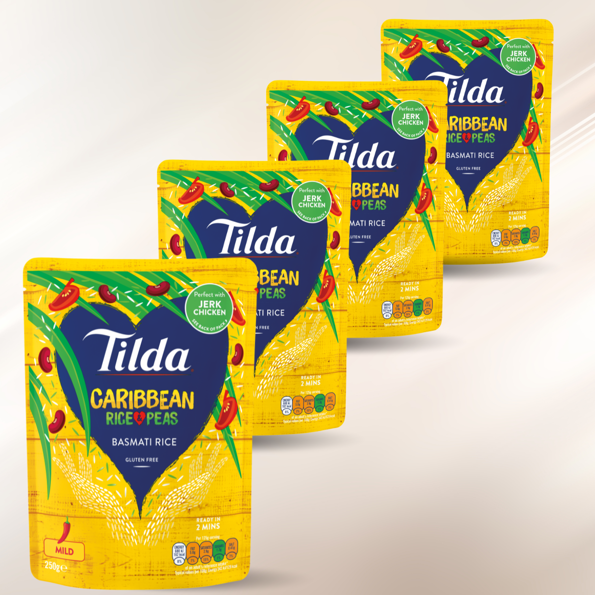 Tilda Rice and Peas 4er Bundle