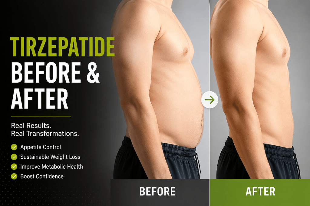 Tirzepatide Before and After: Results & Realistic Timeline 2025