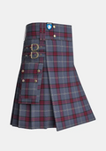 Utility_University_of_Edinburgh_Tartan_7516_kilt_side_image_with_pleated_design_and_adjustable_buckles_for_men