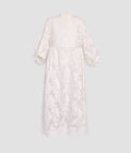 Floral Cutwork Midi Dress