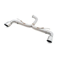 VW Golf R-Line (Mk8) 1.5 TSI (20>) 'GTI Style' Dual Exit Rear Box Section Performance Exhaust - Wayside Performance