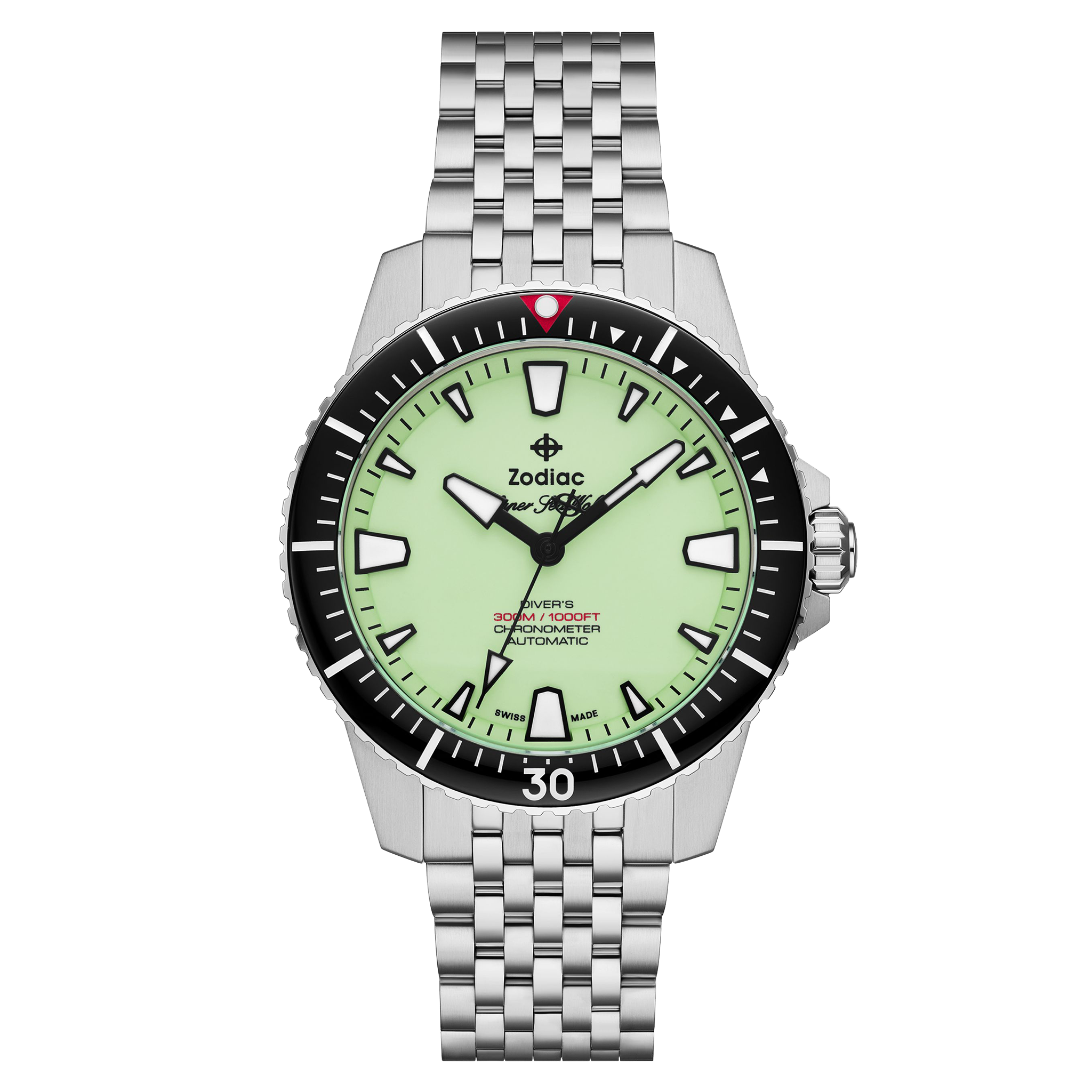Zodiac - Super Sea Wolf Pro Diver COSC - Lume Dial