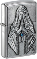 Zippo Praying Woman Emblem 49756 by Zippo