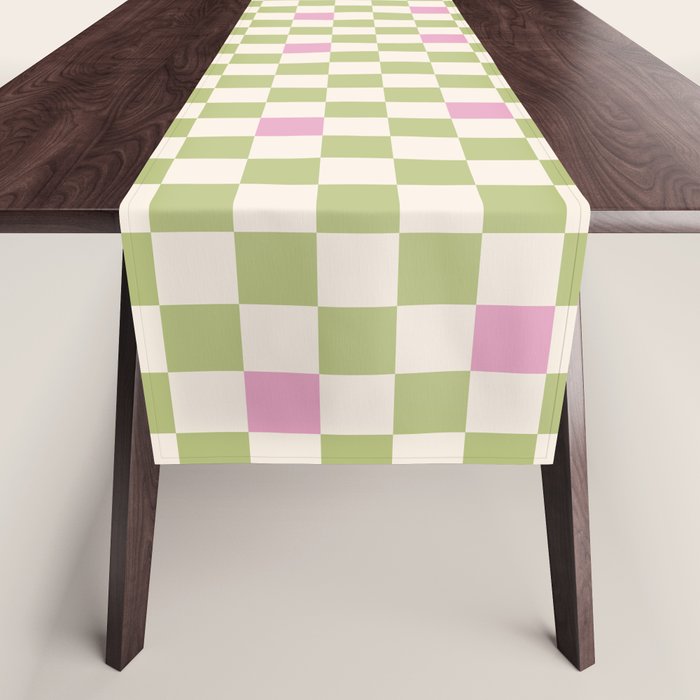 Checked - Strawberries And Mint Table Runner Gallery Image 1