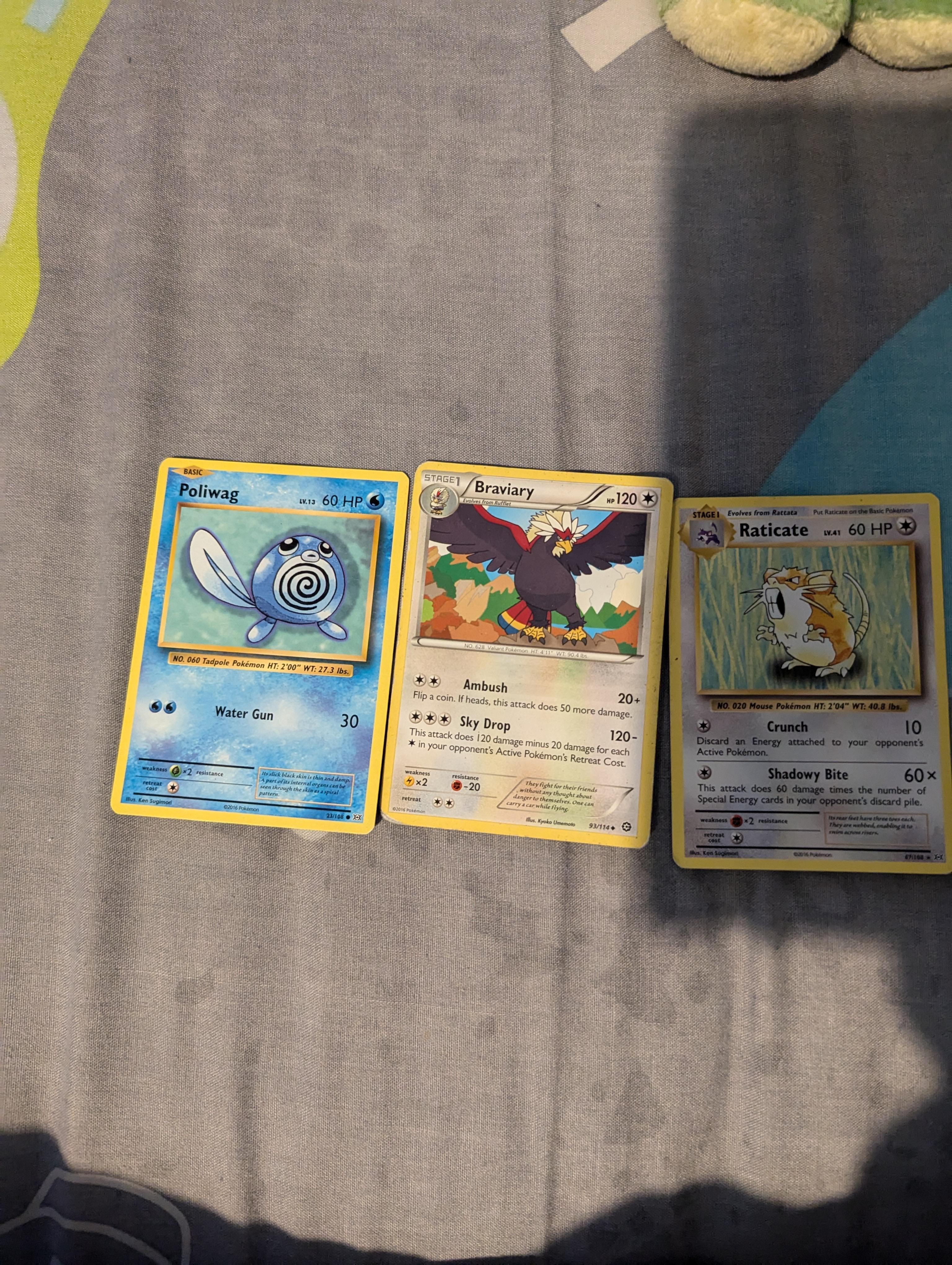 Anyone know how much these 3 2016 Pokémon cards are worth : r/Pokemoncardappraisal