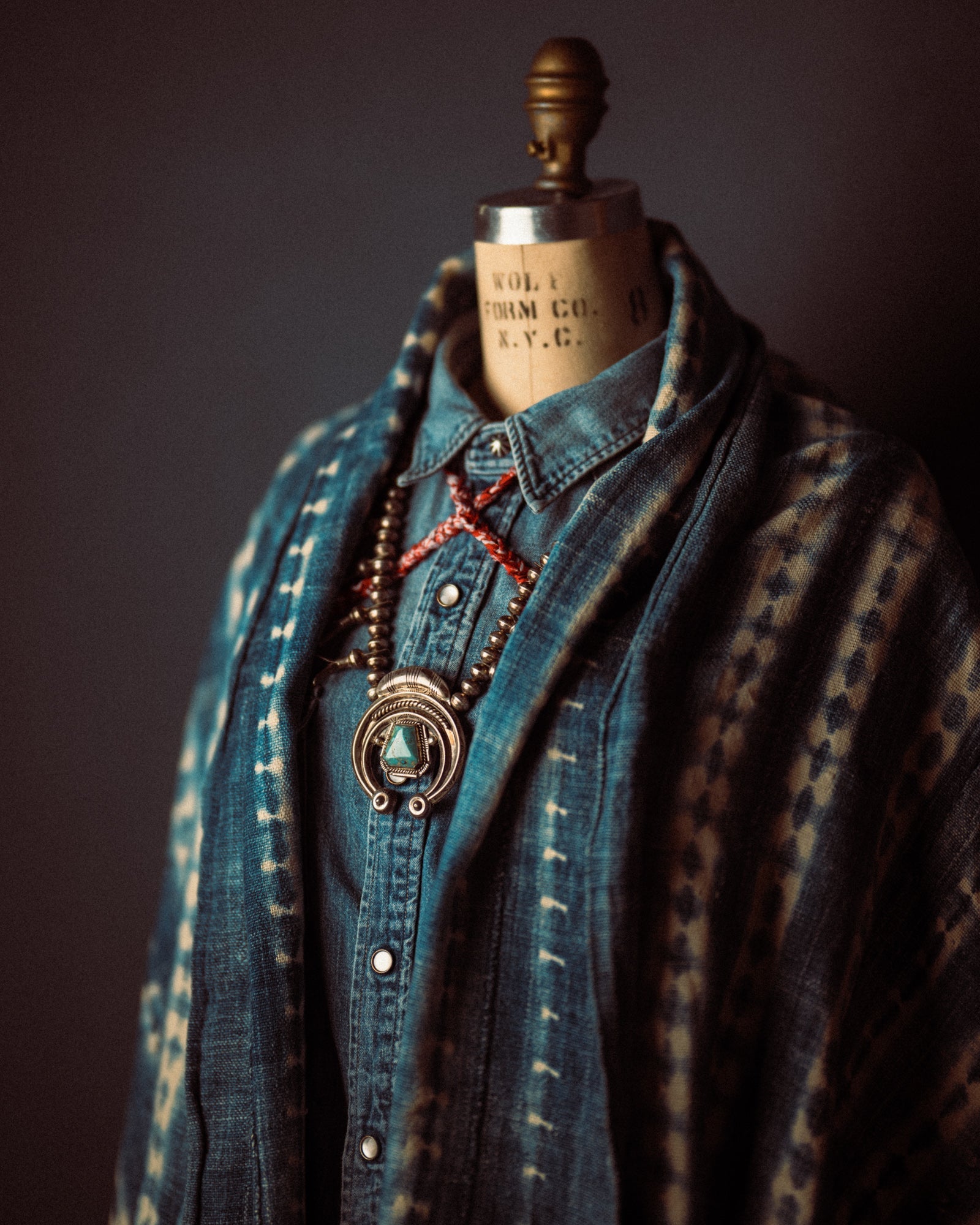 Vintage Squash Blossom Necklace