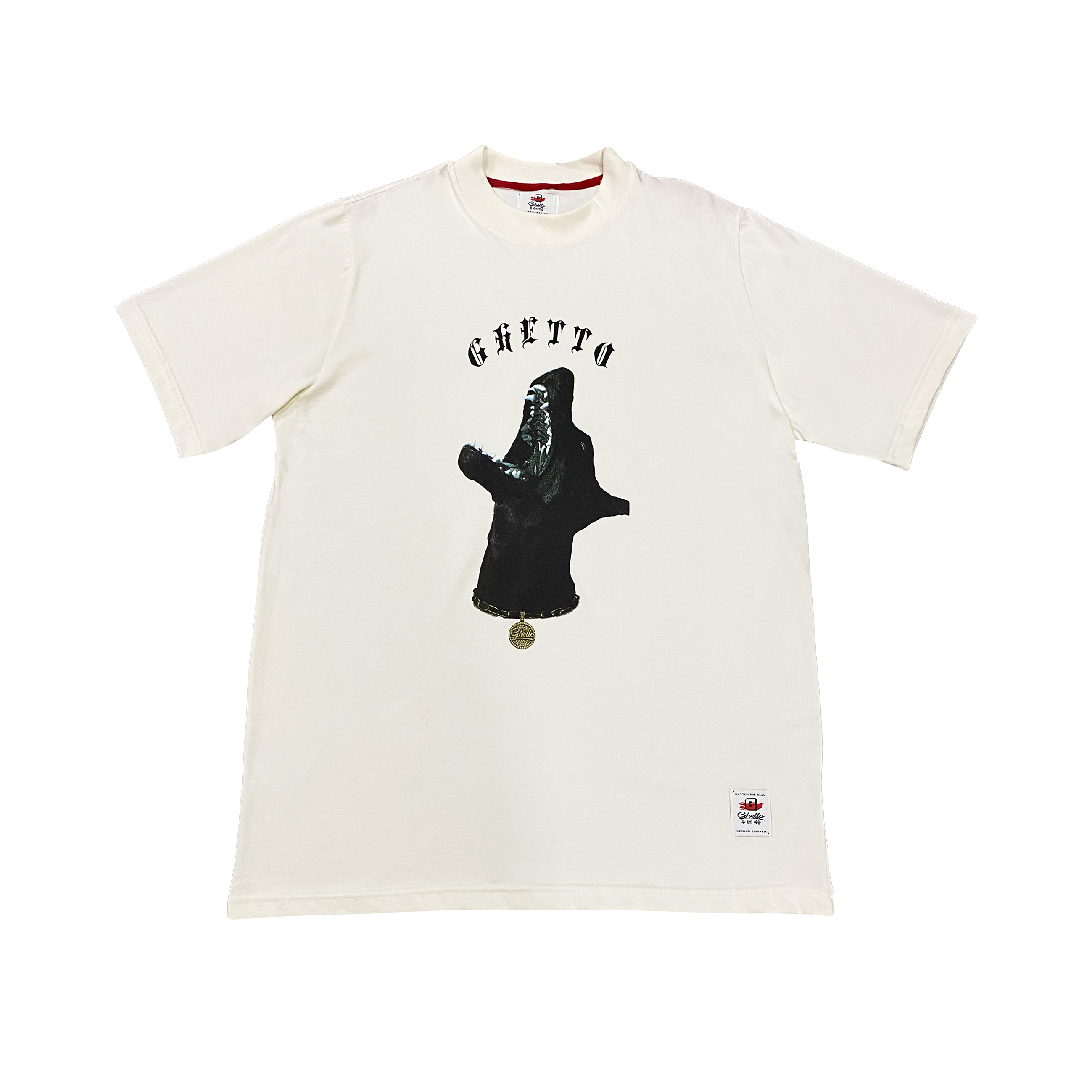 Camiseta Doggy Crema