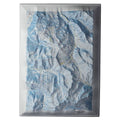 Carte en relief - Domaines Risoul-Vars-Crévoux - 50 x 70 x 9 cm | Dénivelés Editions carte en relief Dénivelés Editions Default Title