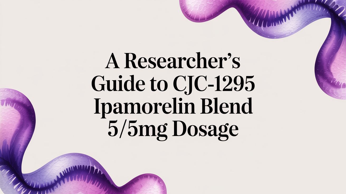 cjc 1295 ipamorelin blend 5 5mg reconstitution A Researcher's Guide To CJC-1295 Ipamorelin Blend 5/5mg Dosage