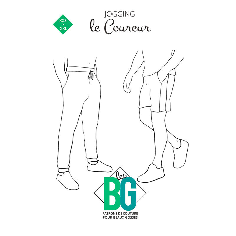Patron de couture Homme : Jogging Le Coureur