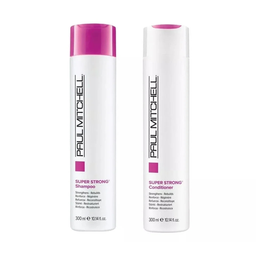 Paul Mitchell Super Strong, Shampoo & Conditioner - [10 oz] / DUO