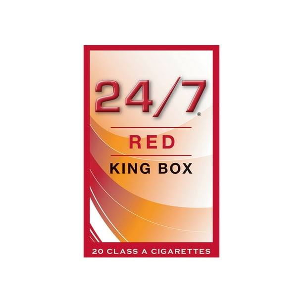 24/7 Red Kings Box 20 ct., 10 pk
