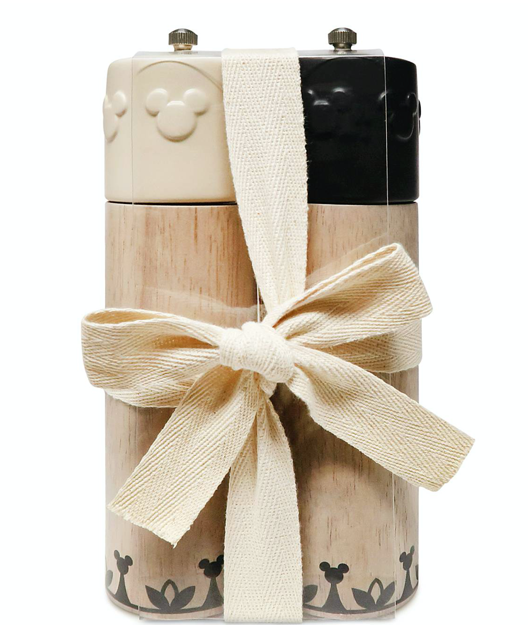 Disney Parks Homestead Mickey Salt and Pepper Grinder Set New With Tag