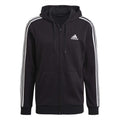 adidas French Terry 3 Stripe Full Zip Hoodie