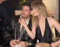 Francois Arnaud, Robbie G.K, Suki Waterhouse, Aaron Taylor-Johnson and  Gabbriette at the YSL Fashion Show after party. : r/Fauxmoi