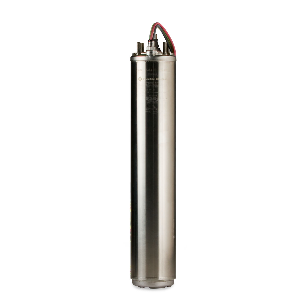 Franklin Electric 2243010610 Super Stainless Series 600M Motor 4" 2.0 HP 230V 3-Wire Single-Phase