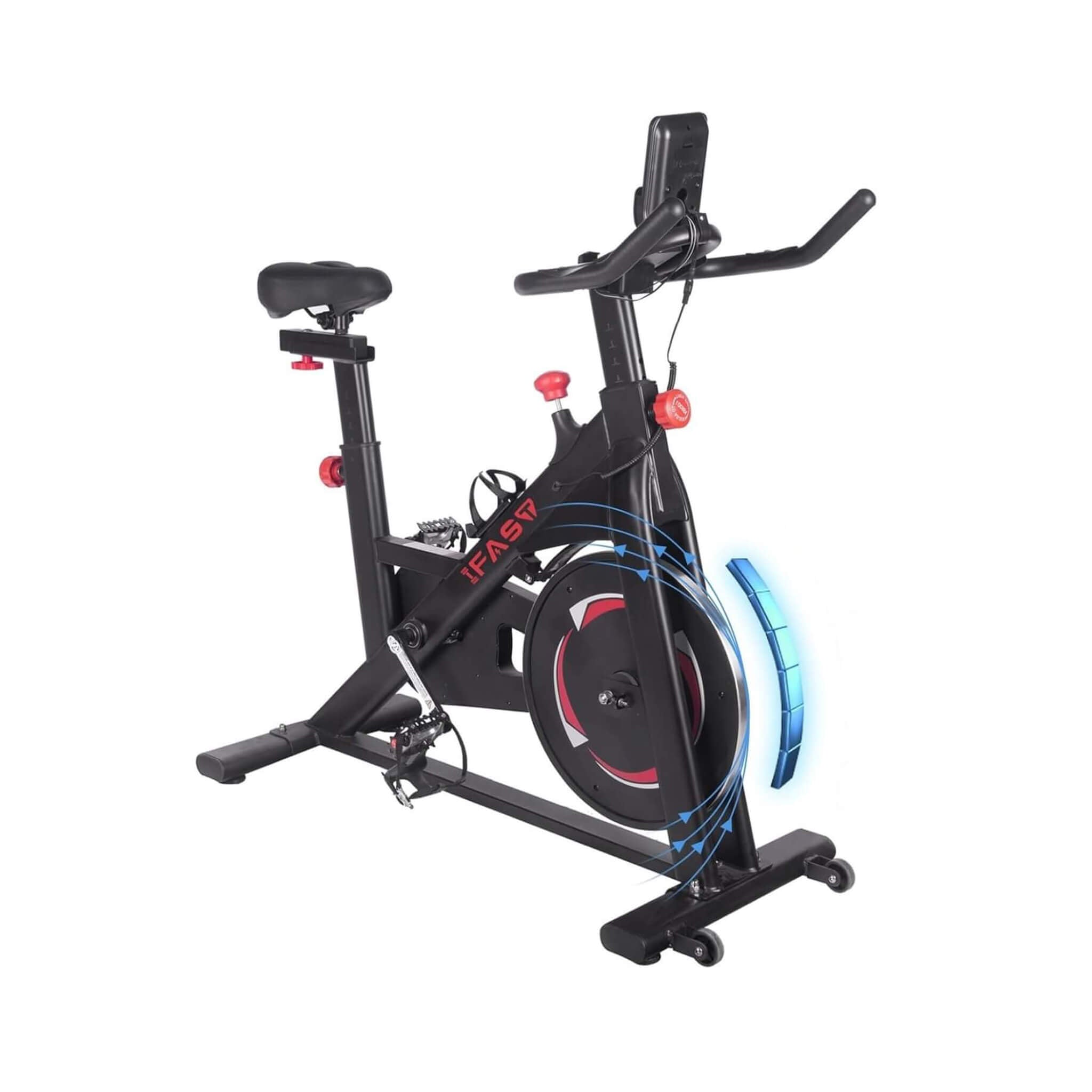IFast Heavy-Duty Indoor Smart Stationary Fitness Cardio Training Spin Bike For Home Gyms