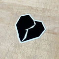 House 95 Atticus Broken Heart Sticker - House 95 Guitars