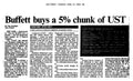 The Real Story of Buffett, Berkshire, and Tobacco