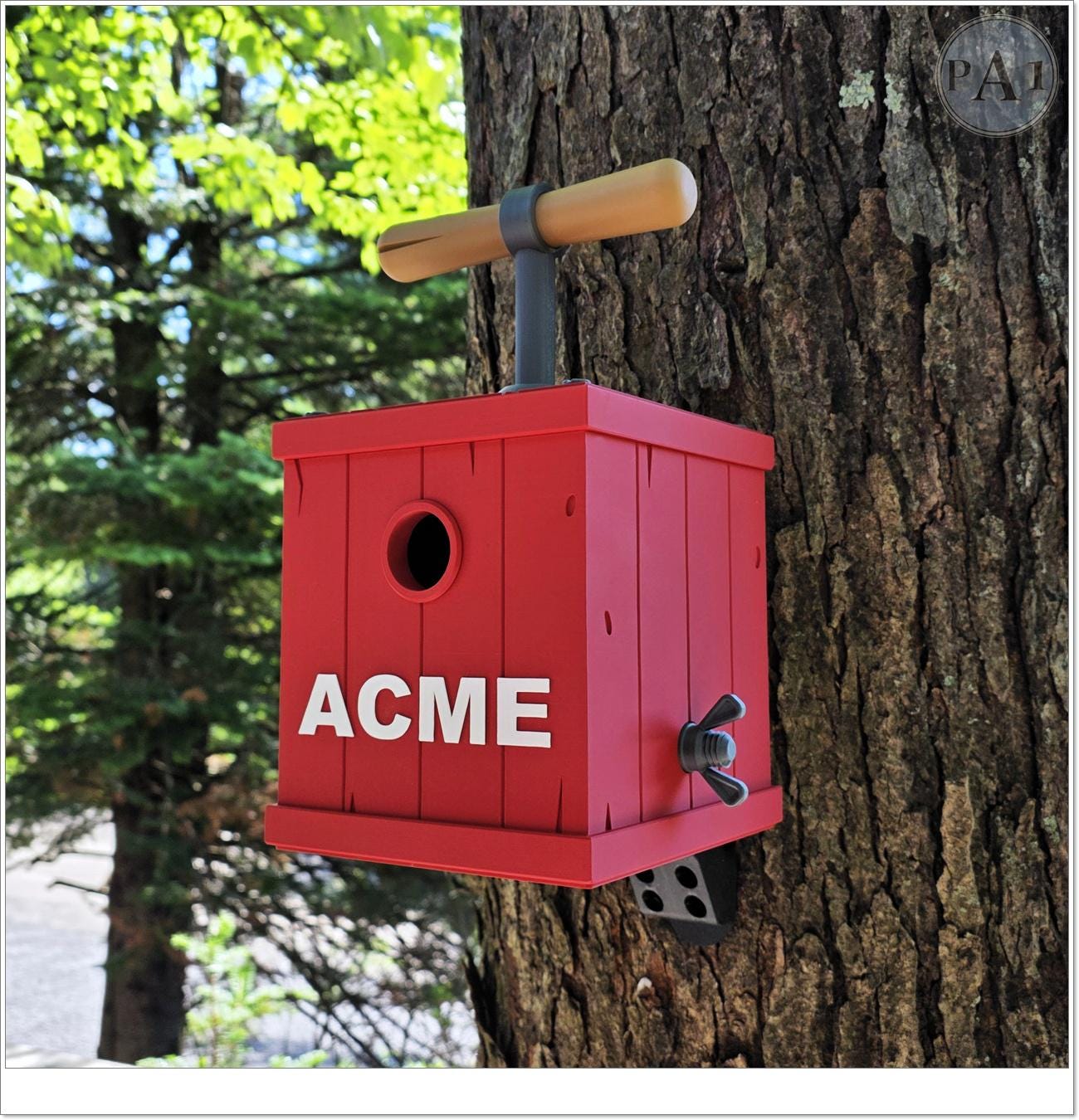 Acme Detonator Birdhouse | 3D Printed | Birding