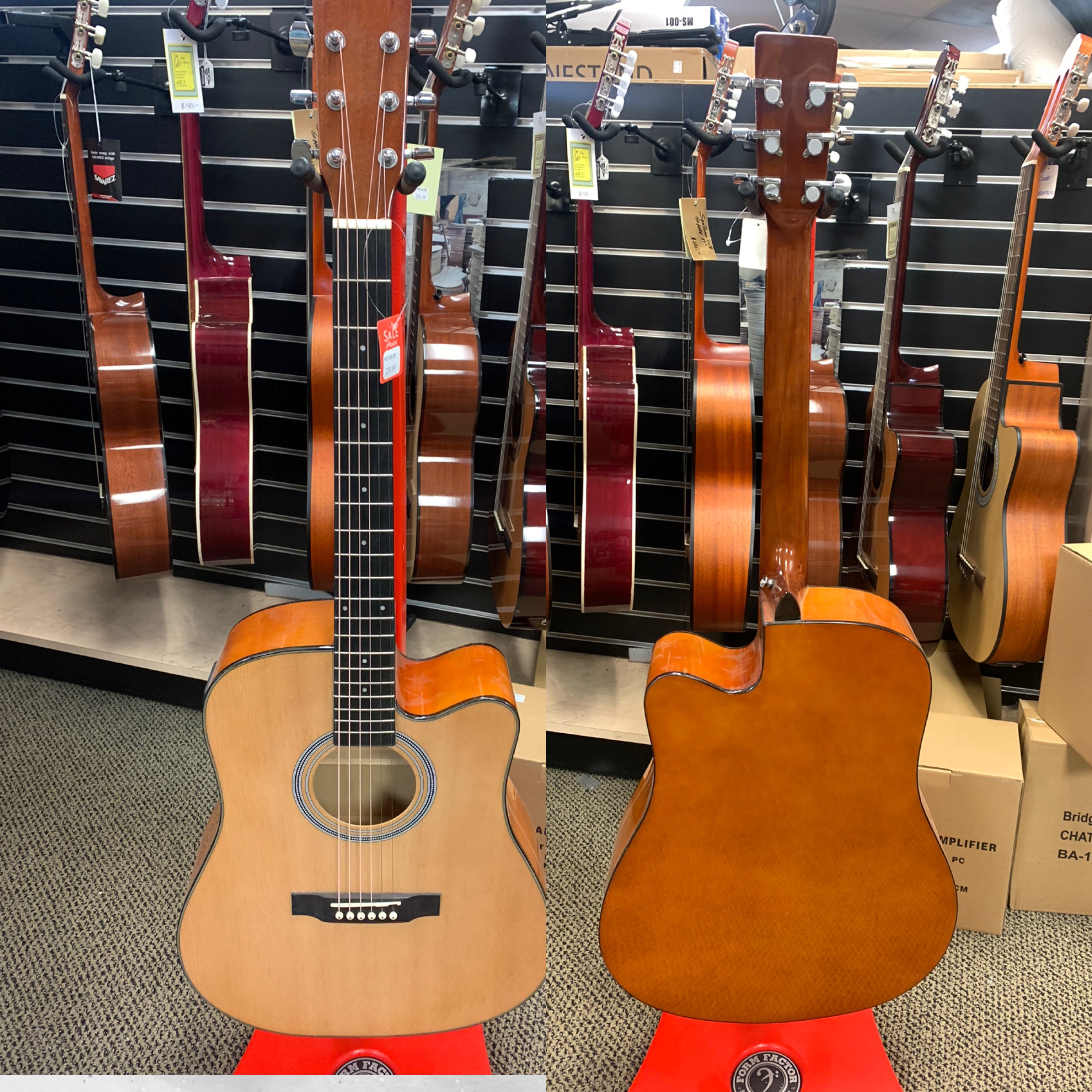 DON CORTEZ ACOUSTIC GUITAR 300CEQ NAT WITH PICK UP