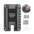 Magnetic handgun mount