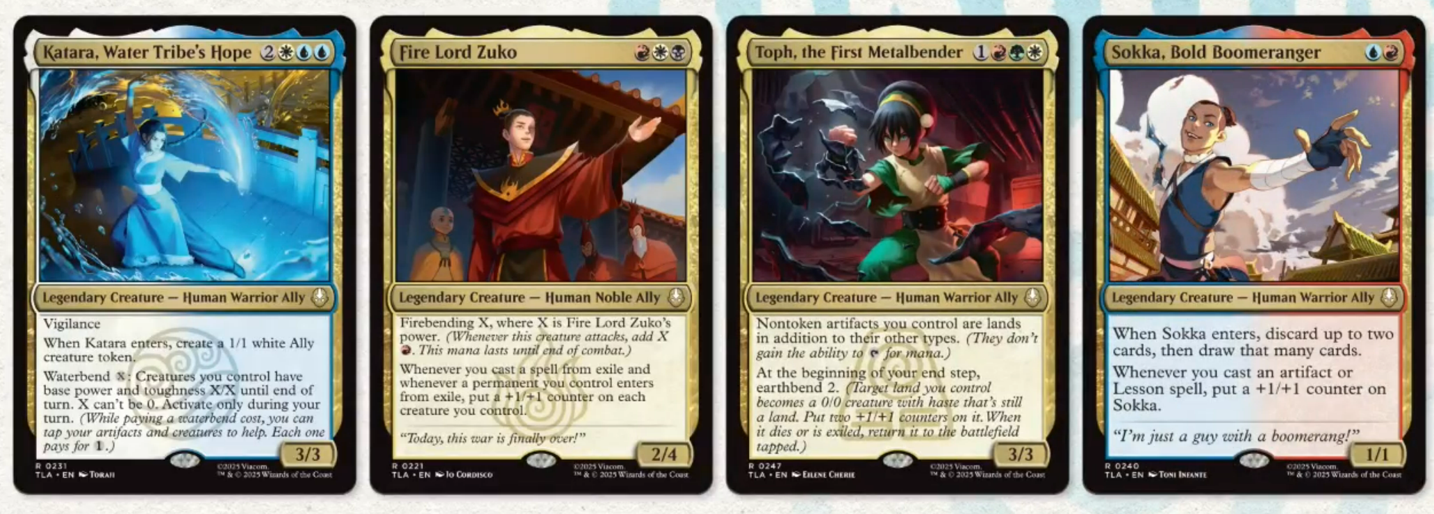 mtg avatar cards list jumpstart card The Top 20 in Avatar Jumpstart Contents and deck lists for –