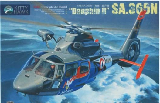 KTH80107 1:48 Kitty Hawk SA.365N Dauphin II