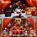 Mystery Blind Box Sanrio Characters Kuromi Poker Kingdom Series’s Kawaii Collectable Toys