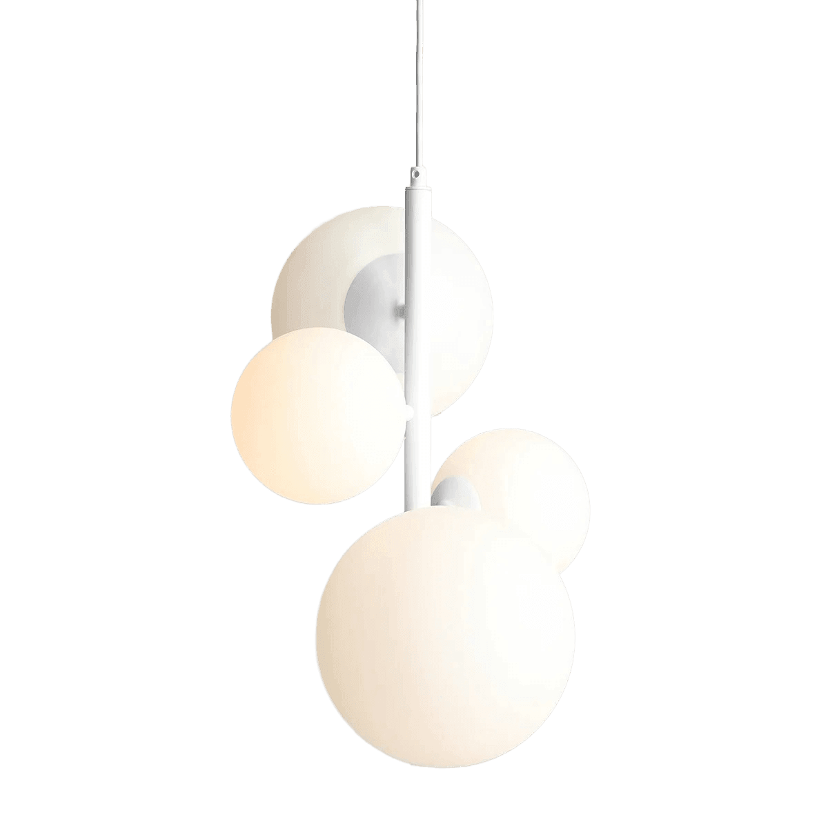 Lampa wisząca BLOOM QUATRO biały – Artera