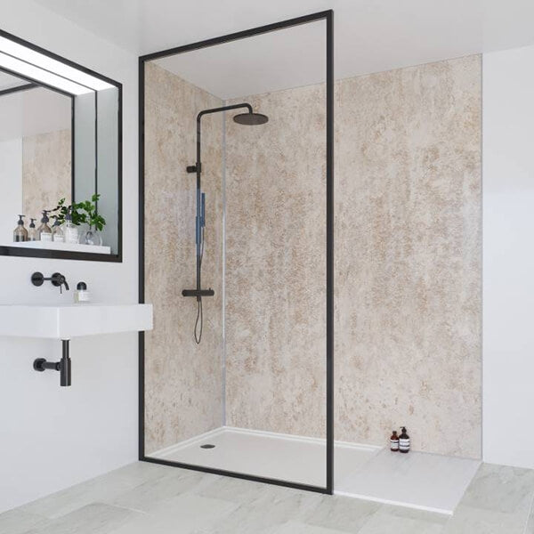 Multipanel Linda Barker Collection Stone Elements 1200mm Shower Panel