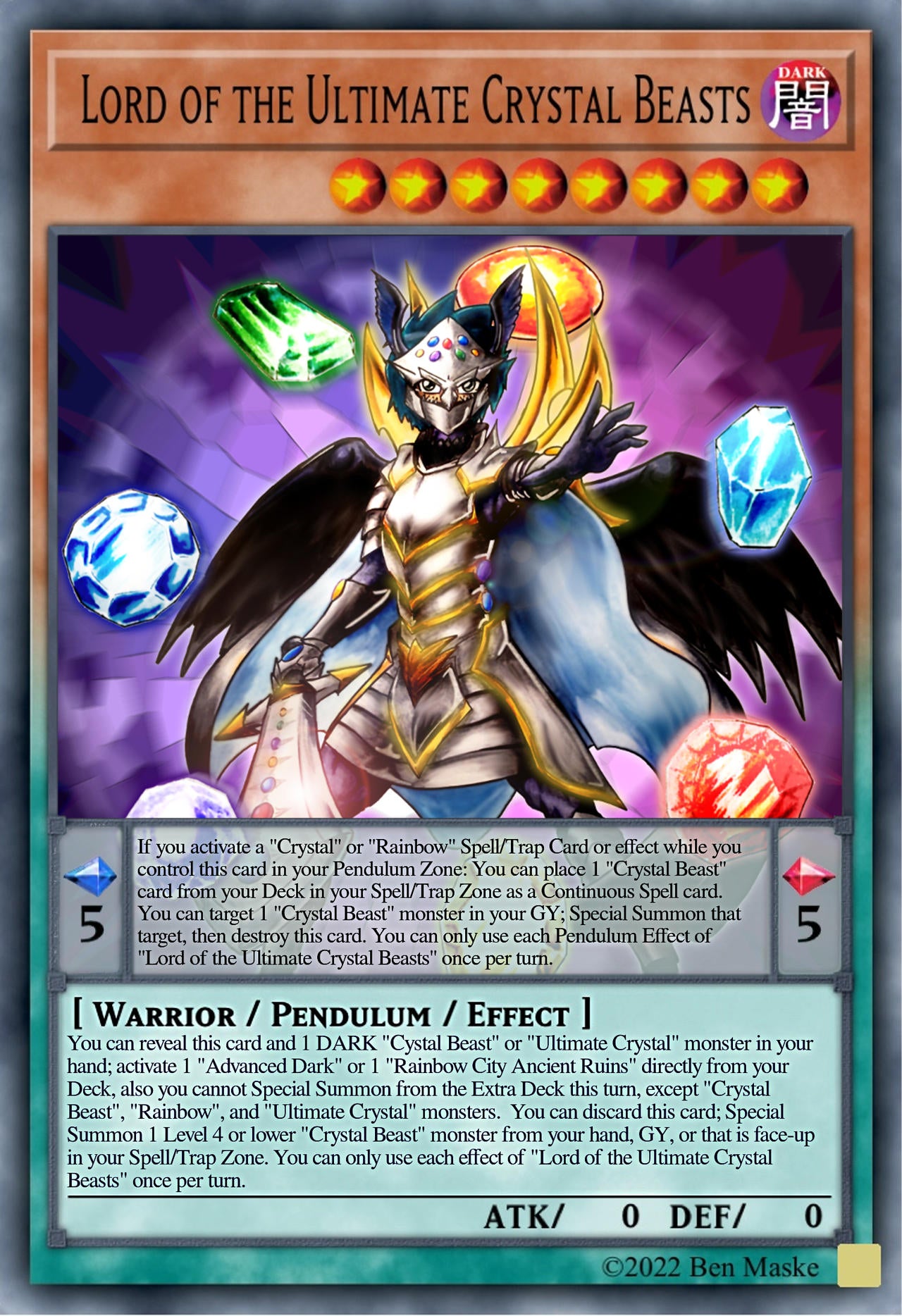 Lord of the Ultimate Crystal Beasts