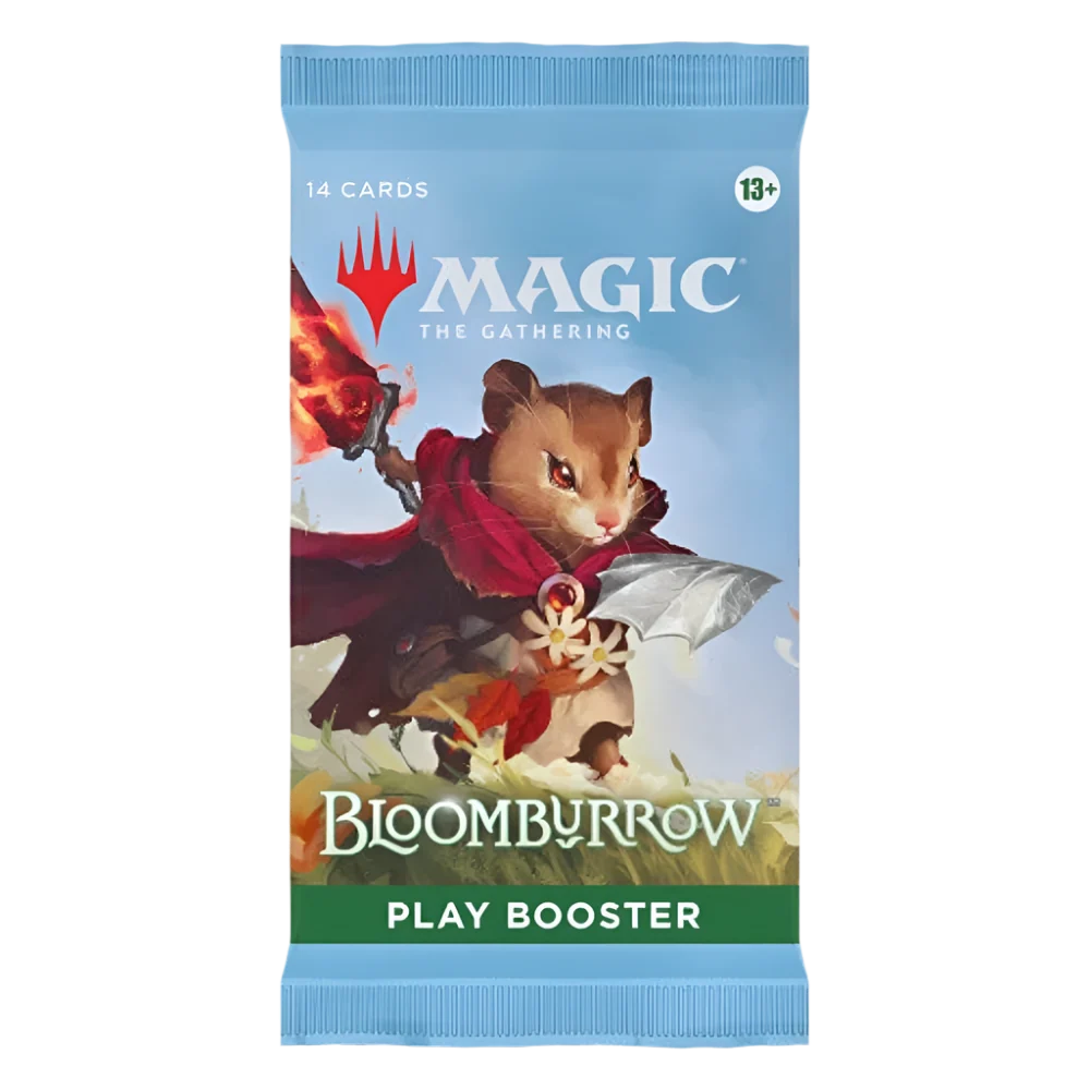 magic gathering bloomburrow play booster tcg trading card