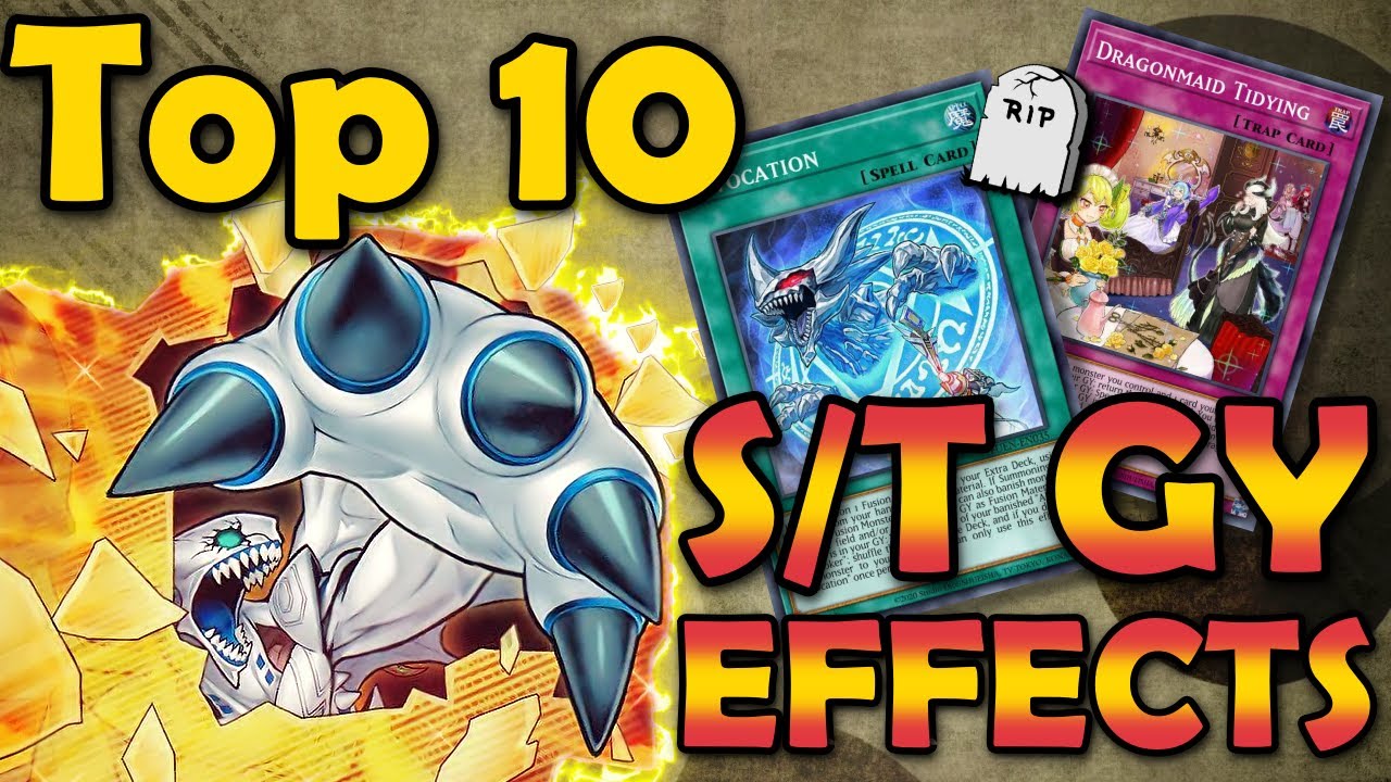 Top 10 Spell/Traps with Graveyard Effects in Yugioh