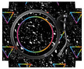 Pioneer DJ PLX 500 Skin Minimal Rainbow